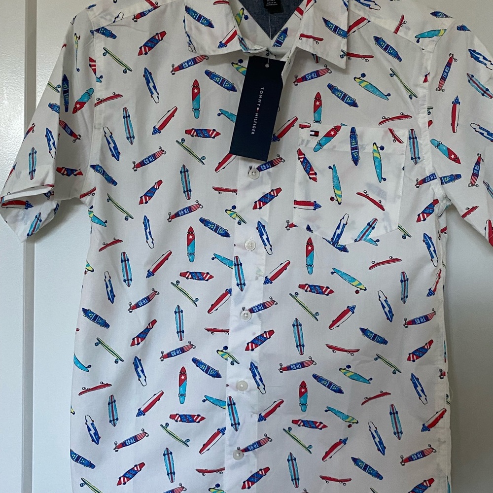 New Tommy Hilfiger Boys Shirts